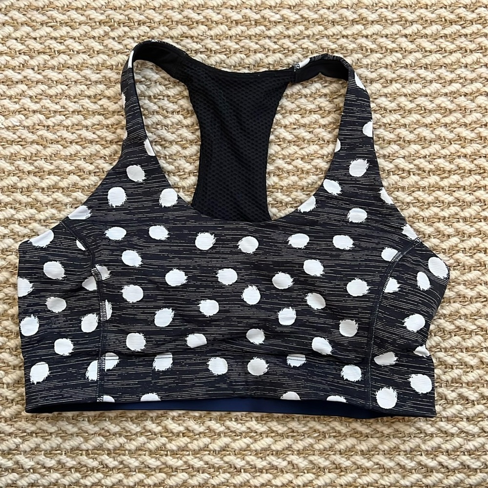 Outdoor Voices Polka Dot Bra